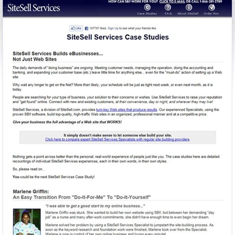 sitesell services.